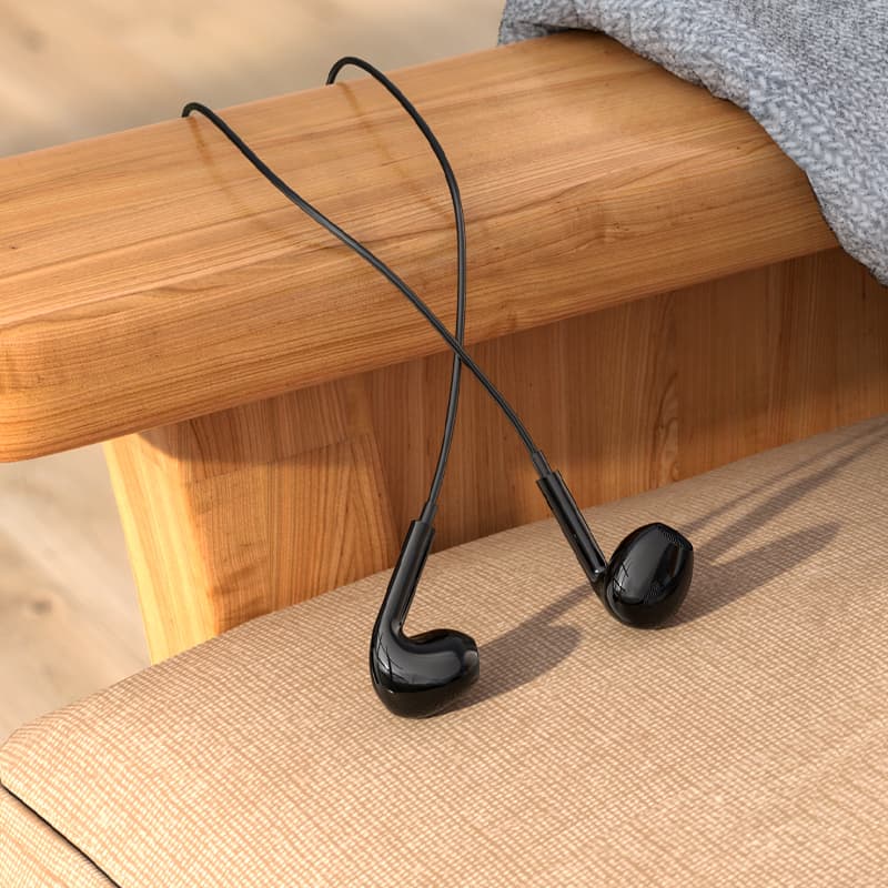 Sluchátka Borofone BM100 Max Fuente microphone USB-C (DAC) black - náhled 4