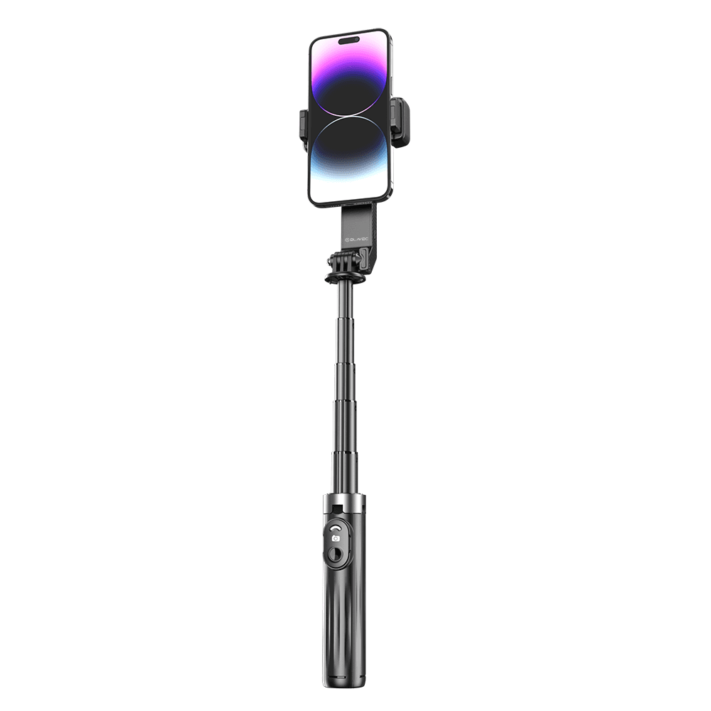 Selfie tyč Blavec P-10 Aluminium Fusion Gimbal tripod + dálkové ovládání 1m (SSFP10G-TRB10) černá - náhled 4