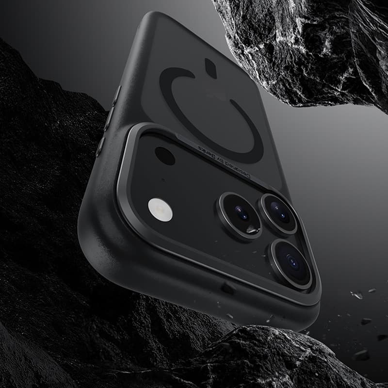 Zadní kryt Benks Magnetic Mist Metal Frame (0068) pro iPhone 17 Air black - náhled 4
