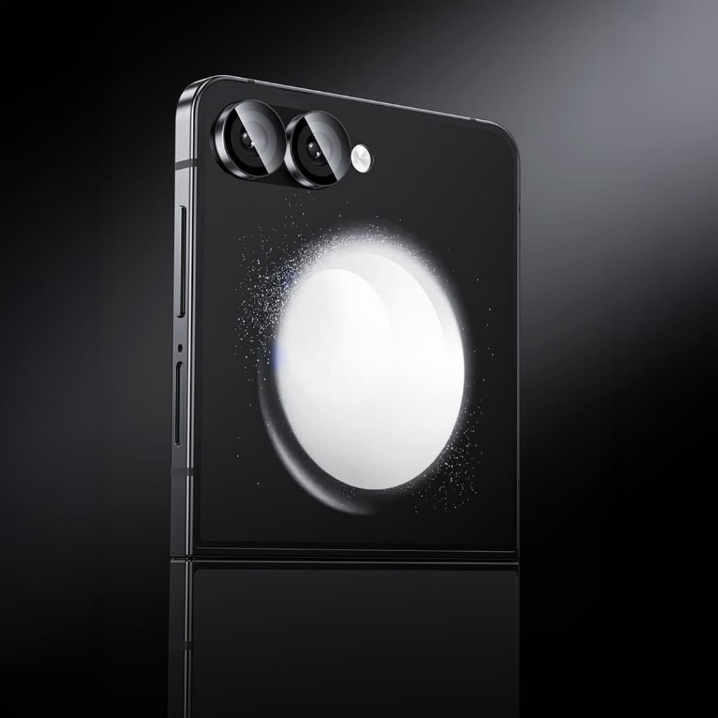 Tvrzené sklo Benks Glass Warrior Lens Protector na čočky fotoaparátu pro Samsung Galaxy Z Flip 7 transparent - náhled 4