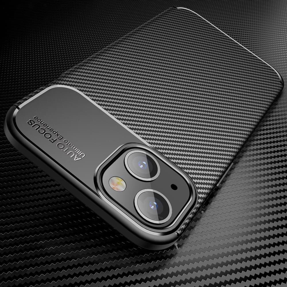 Zadní kryt Tel Protect Carbon Elite pro Samsung Galaxy S25 FE Black - náhled 4