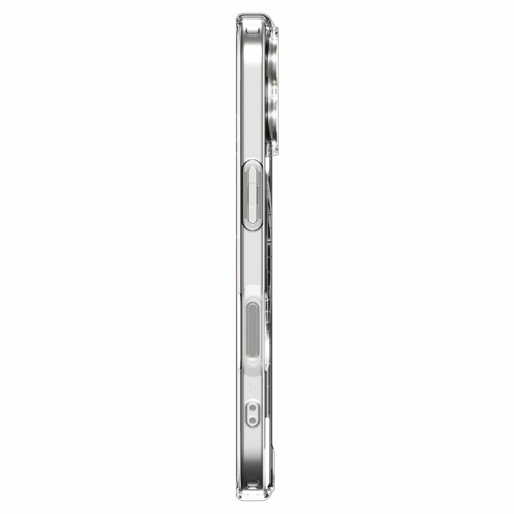 Zadní kryt SPIGEN Ultra Hybrid Mag Magsafe ACS10380 pro iPhone 17 - Clear/White - náhled 4