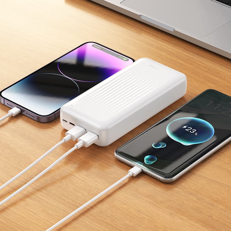 Powerbank Borofone 20000mAh BJ78A Clever 2xUSB-A černá - náhled 4