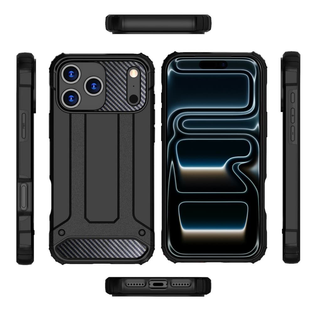 Zadní kryt pro iPhone 17 Pro Panzer černý - náhled 2