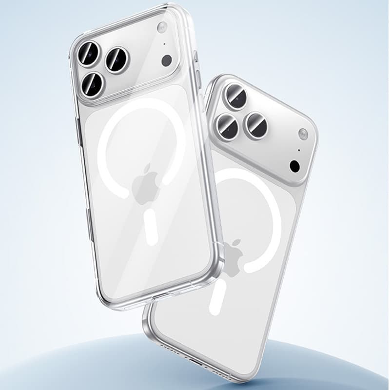 Zadní kryt Magnetic Crystal Benks pro iPhone 17 Pro Max transparentní (tlačítko ovládání fotoaparátu) - náhled 4