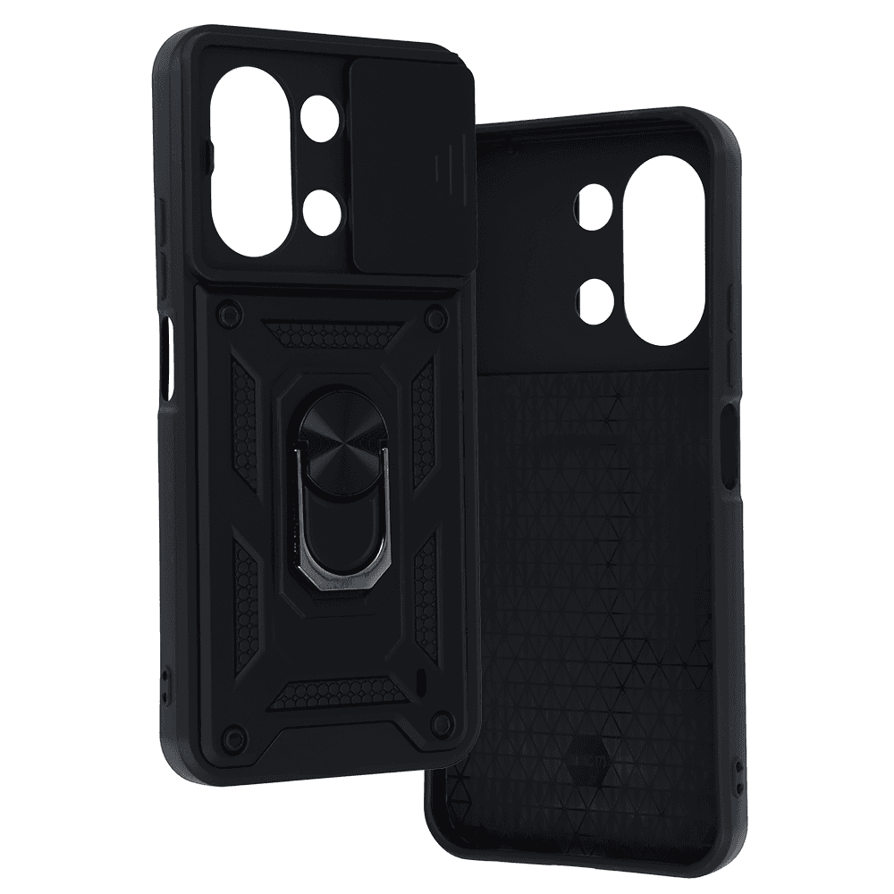 Ultra odolný zadní kryt Armor Lens pro Xiaomi Redmi 15C 4G/5G černý - náhled 3
