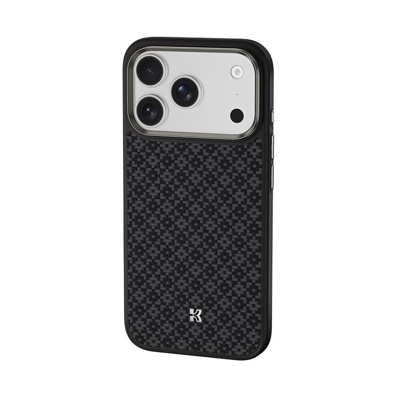 Benks Magnetic Armor Pro Armor Grid kevlarové pouzdro s kovovým rámem 600D (Y070) pro iPhone 17 Pro Max černé - náhled 4