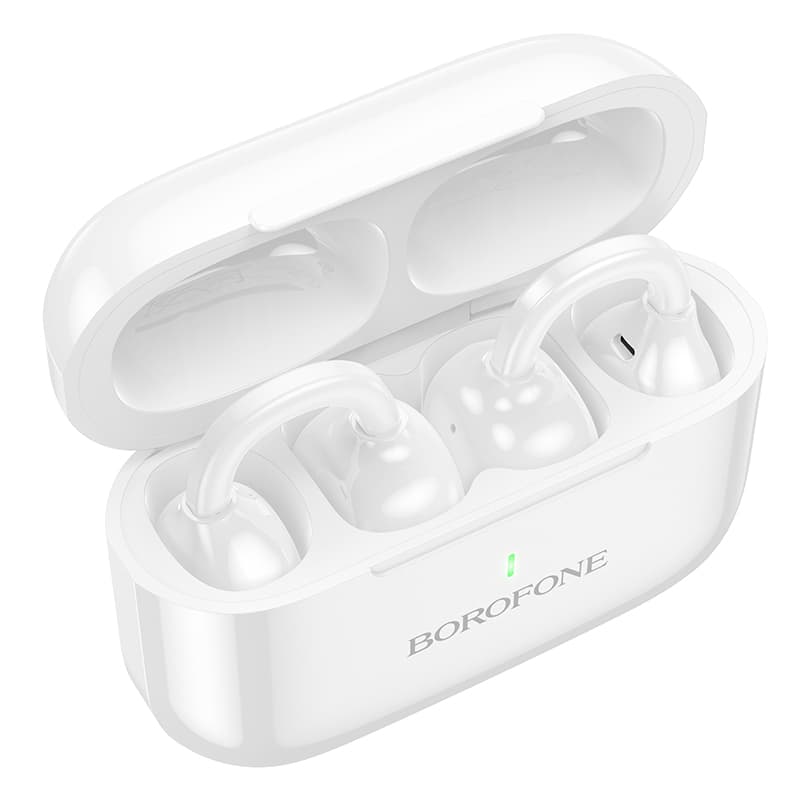 Bluetooth sluchátka Borofone TWS BW95 Cancion bílá - náhled 4