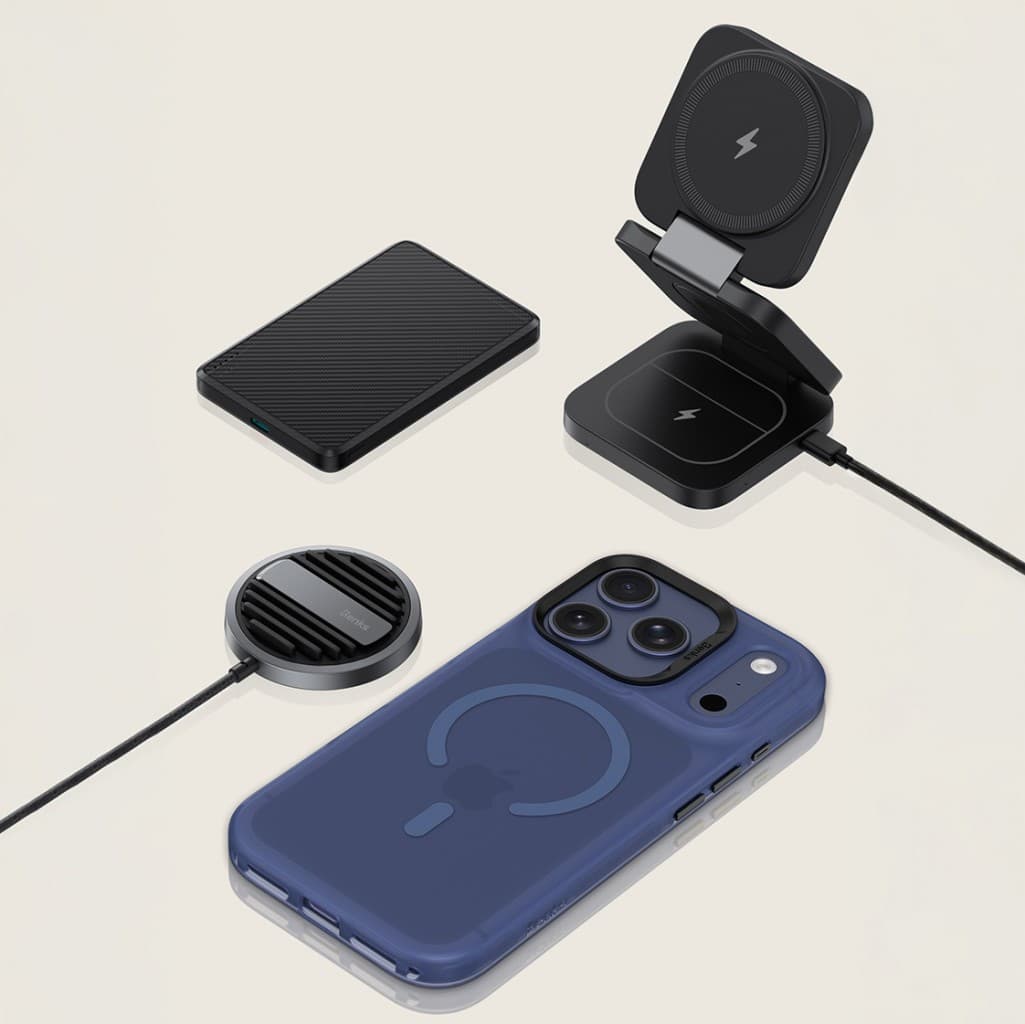 Magnetické ochranné pouzdro Lucid Armor (C070) pro iPhone 17 Pro Max s tlačítkem pro ovládání fotoaparátu Benks modré - náhled 4