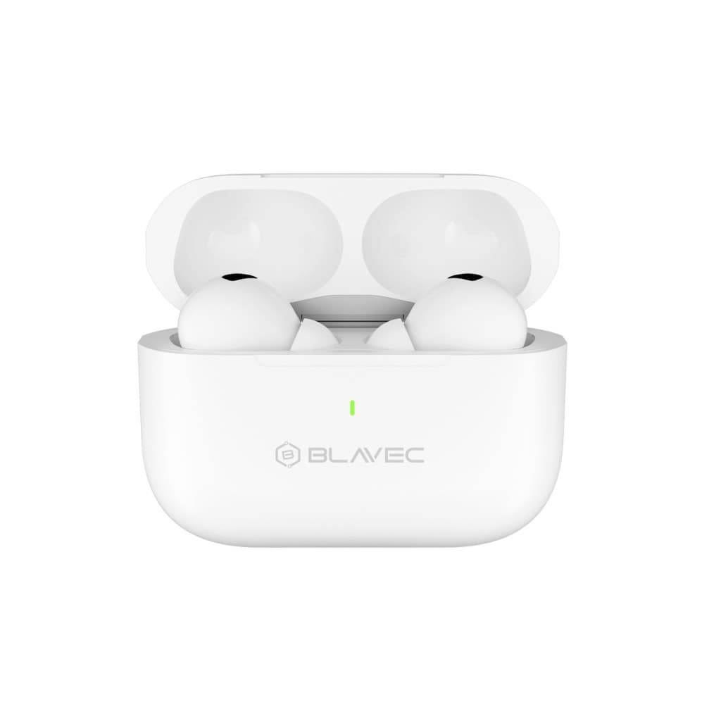 Bezdrátová sluchátka Blavec Bluetooth TWS BW-05 Flow (BW05F-W) bílá - náhled 4