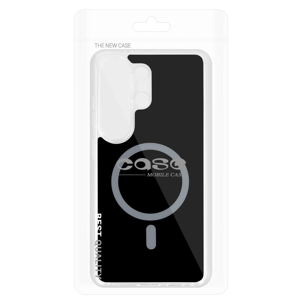 Ochranný kryt Glossy MagSafe pro Samsung Galaxy S24 Ultra černý - náhled 3