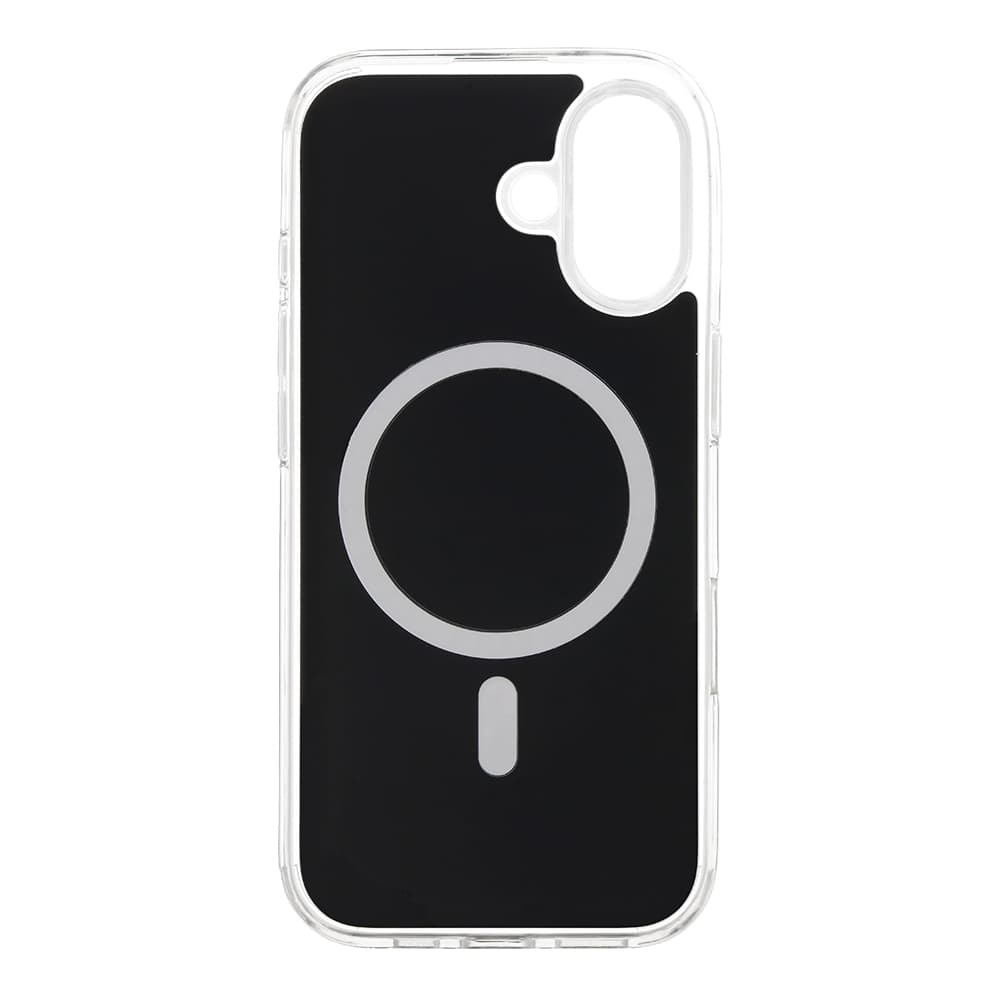 Ochranný kryt Glossy MagSafe pro iPhone 16 černý - náhled 3