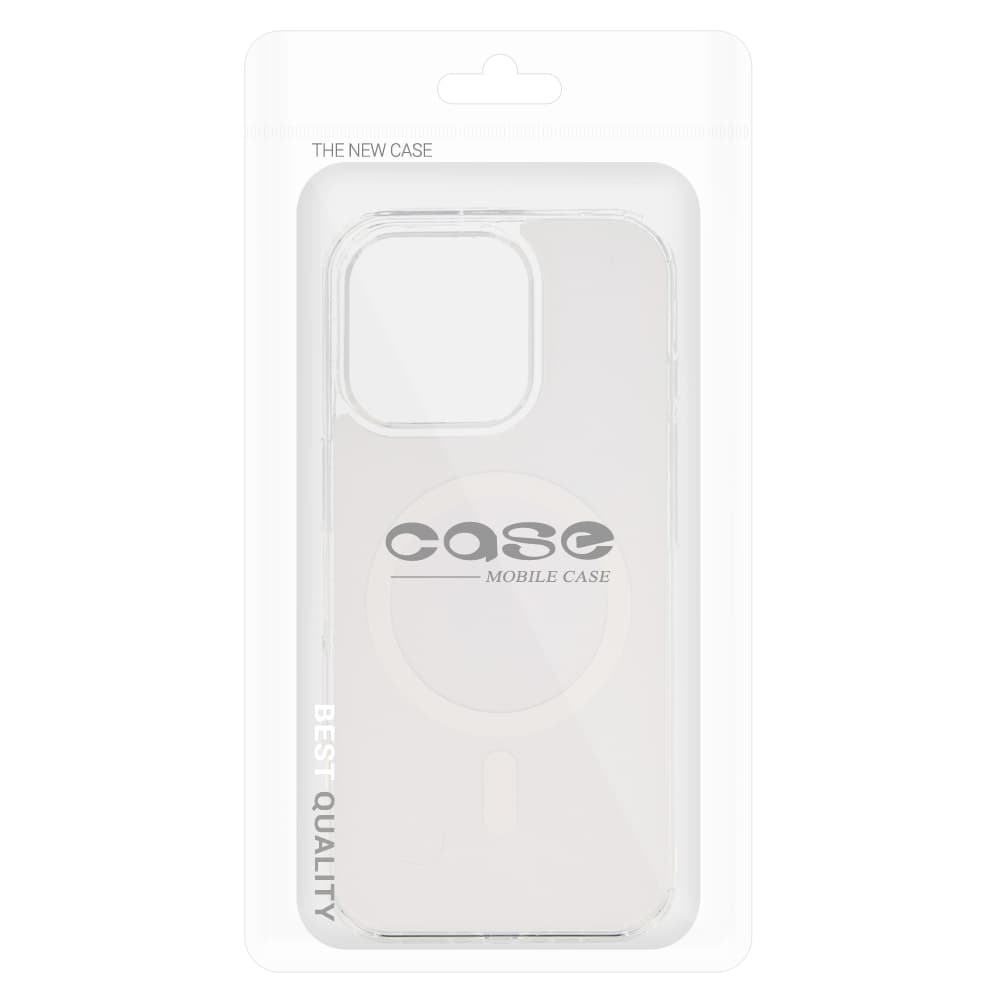 Ochranný kryt Glossy MagSafe pro iPhone 15 Pro Max bílý - náhled 3