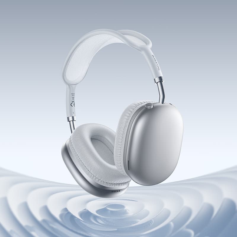 Bluetooth sluchátka Borofone BO36 Tone stříbrná - náhled 4