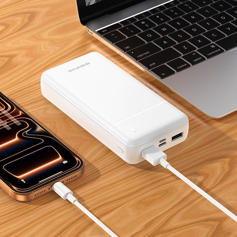 Powerbanka Borofone BJ88A Clever 20000mAh bílá - náhled 4