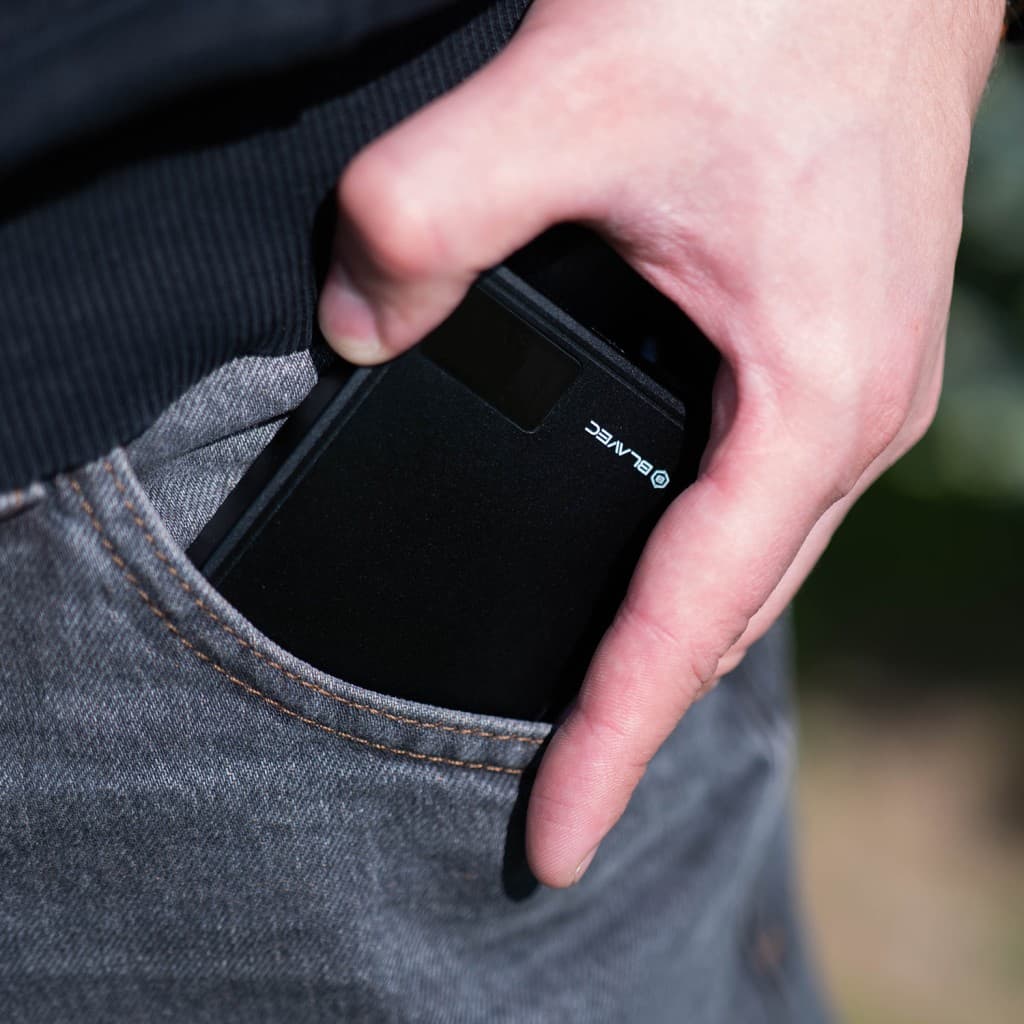 Powerbanka Blavec BJ-03 Ultra Slim 5000mAh černá hliníková 22,5W - náhled 4