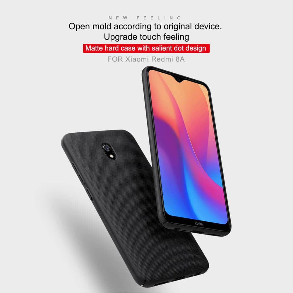 Nillkin Super Frosted Shield pouzdro pro Xiaomi Redmi 8A černé - náhled 4