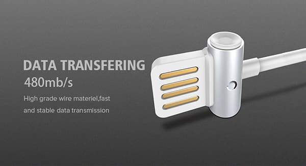 Kabel REMAX Waist Drum RC-082m - USB na Micro USB - šedý - náhled 4