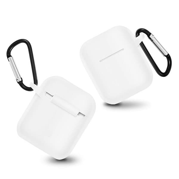 Silikonové pouzdro pro Airpods Type 1 - bílé - náhled 4
