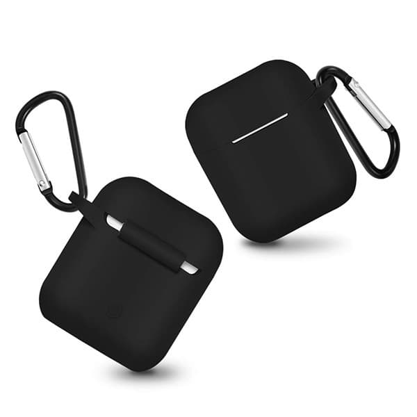 Silikonové pouzdro pro Airpods Type 1 černý - náhled 4