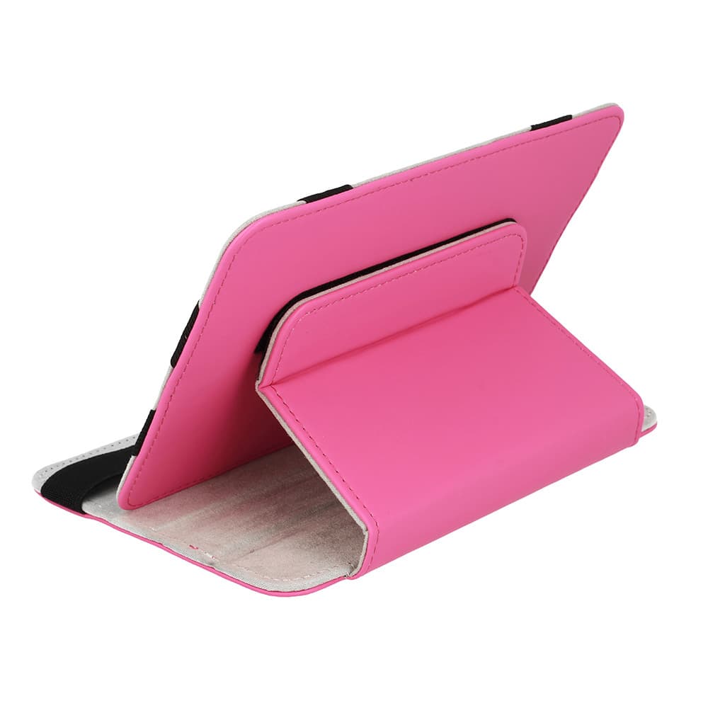 Univerzální pouzdro BOOK NEO pro tablety 7" DESIGN 1 PINK - náhled 4