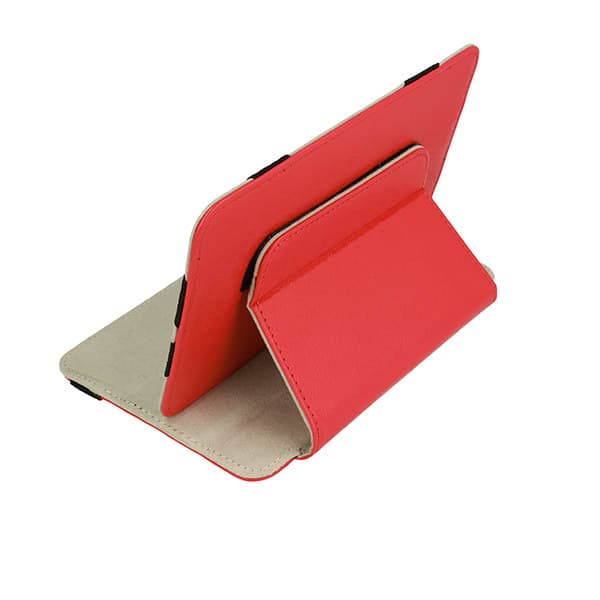Univerzální pouzdro BOOK pro tablety 7" DESIGN 1 RED - náhled 4