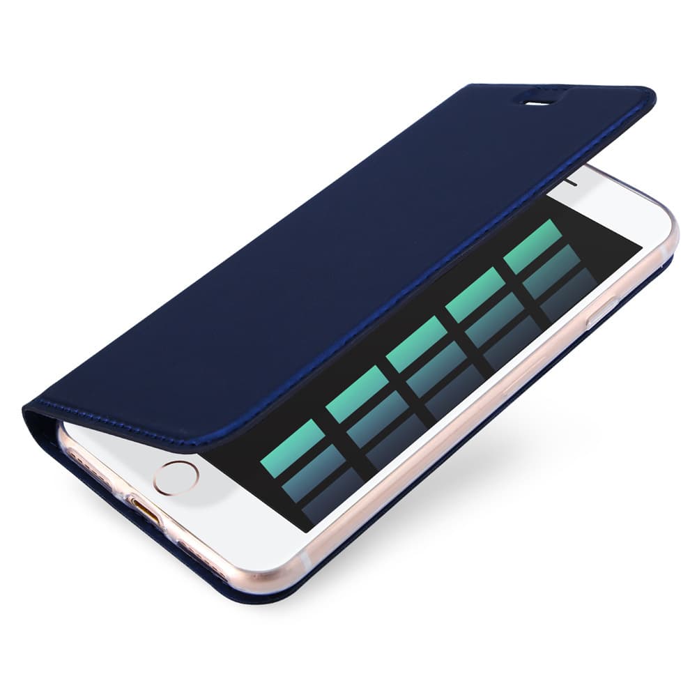Pouzdro Dux Ducis Skin Pro pro Oppo Reno4 Pro modré - náhled 4