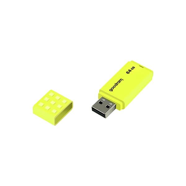 Flash disk GOODRAM UME2 64GB USB 2.0 žlutý - náhled 4