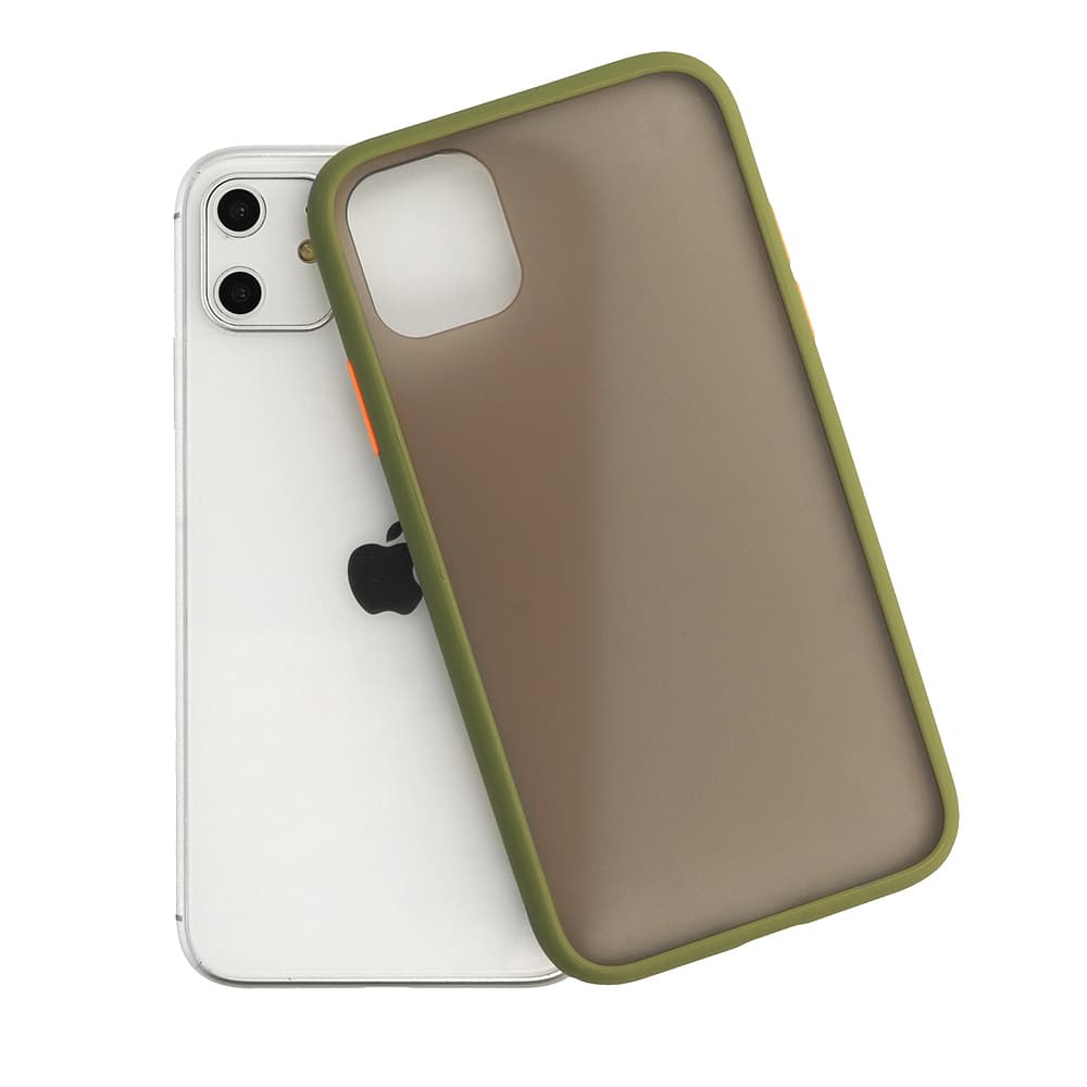 Zadní Kryt Vennus Bumper pro Samsung Galaxy S21 Plus Olive - náhled 4