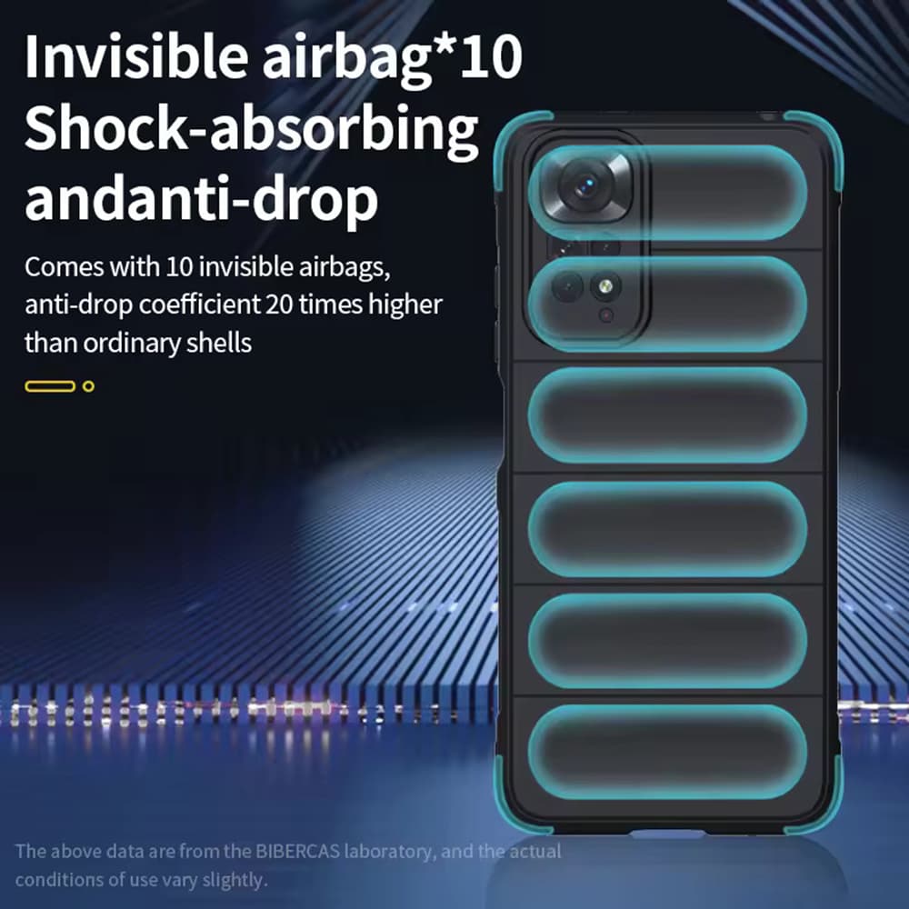 Techsuit Kouzelný štít Xiaomi Redmi Note 11 Note 11S Černý - náhled 5