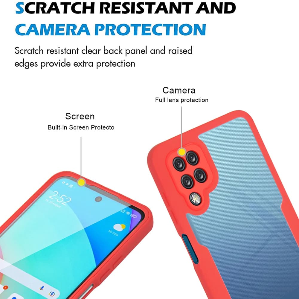 Techsuit ColorVerse 360 Series Screen Protector Samsung Galaxy A12 Black - náhled 5