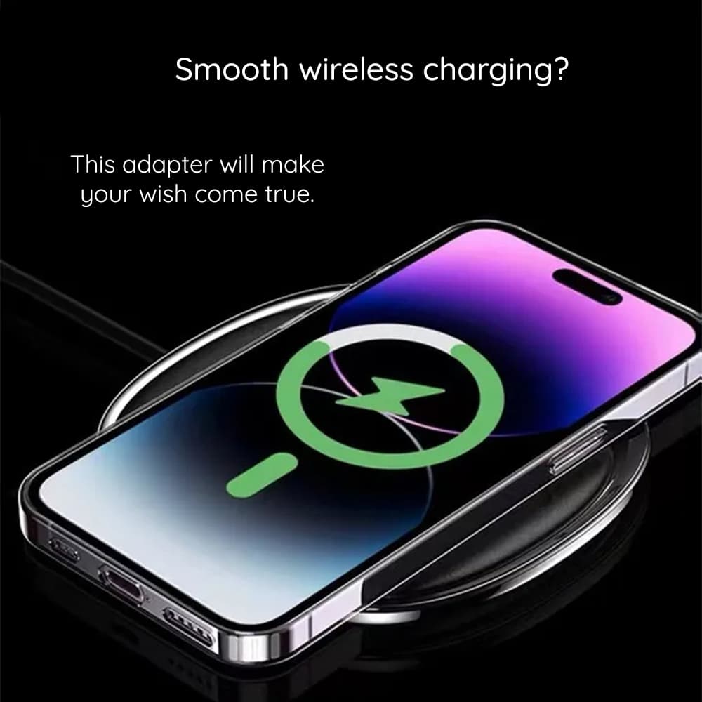 Techsuit MagSafe Adapter MPR5 Kulatý Hliníkový 3M Černý - náhled 5