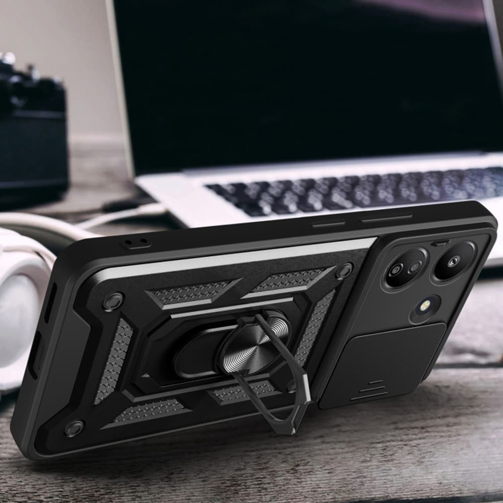 Techsuit řada CamShield Xiaomi Redmi 13C 5G Modré - náhled 5