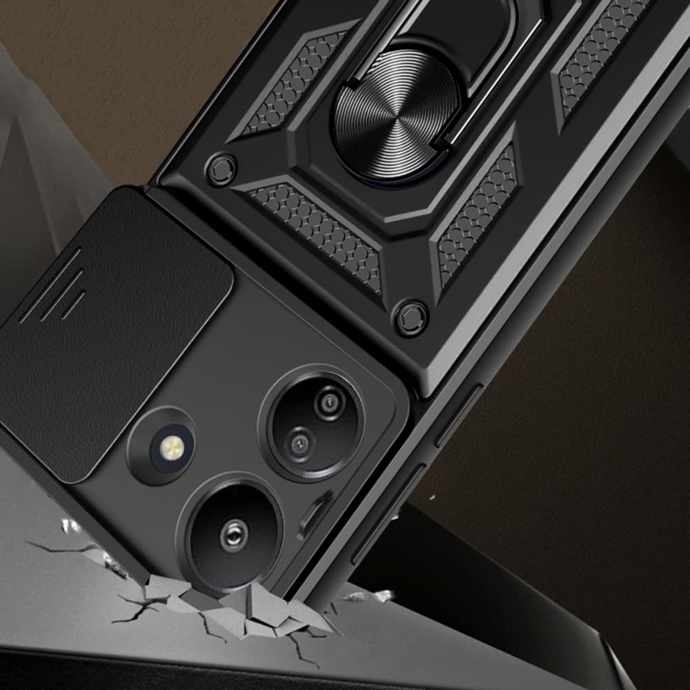 Techsuit CamShield Series Xiaomi Redmi 13C 5G Rose Gold - náhled 5