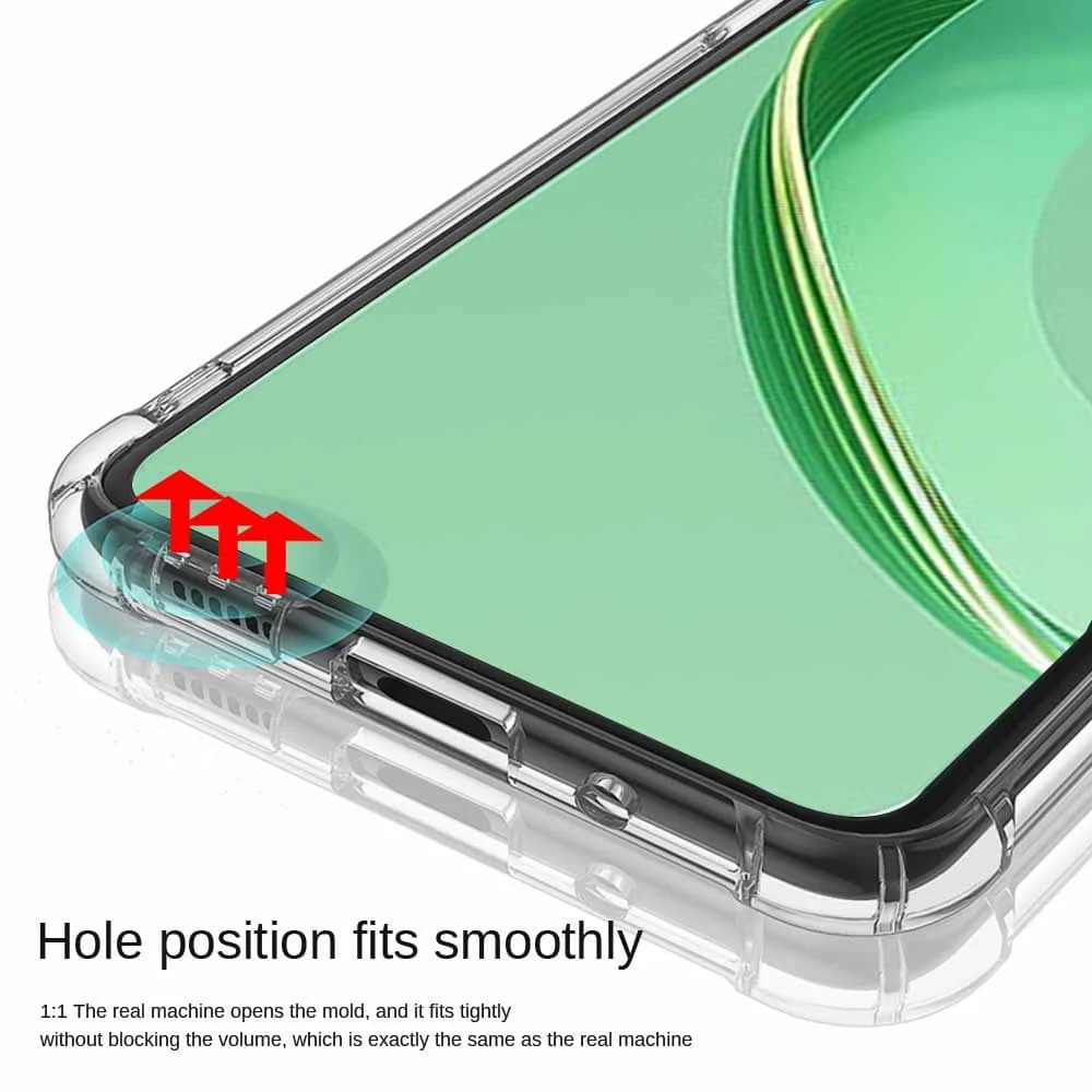 Techsuit Shockproof Clear Silicone pro Huawei nova 11 SE 12 SE Clear - náhled 5