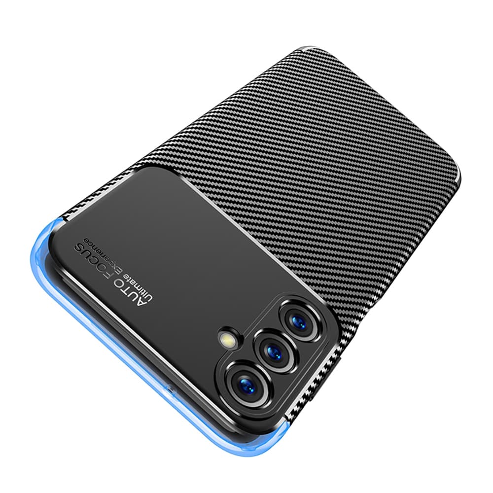Techsuit CarbonFiber kryt Samsung Galaxy A05s černý - náhled 5