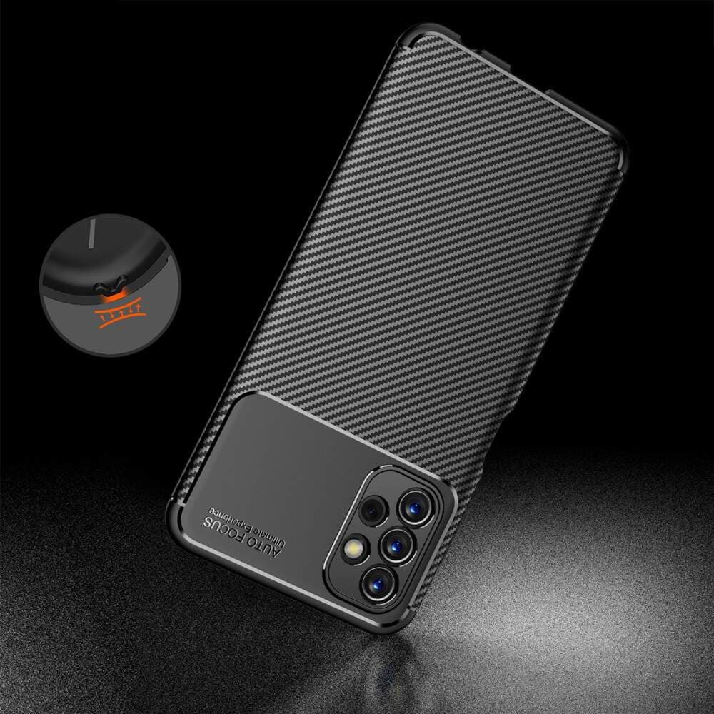Techsuit CarbonFiber obal pro Samsung Galaxy A13 4G černý - náhled 5