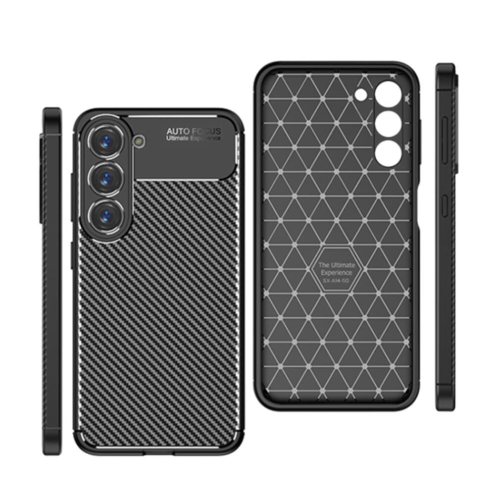 Techsuit CarbonFiber Samsung Galaxy S23 Black - náhled 5