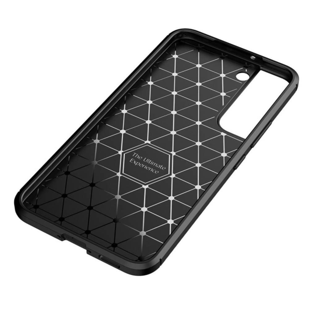 Techsuit CarbonFiber Samsung Galaxy S21 5G Black - náhled 5