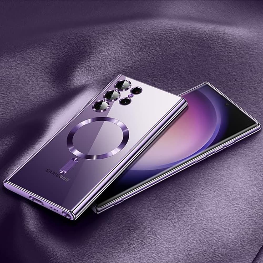 Techsuit Samsung S24 Ultra MagSafe Luxusní Tmavě zelený - náhled 5
