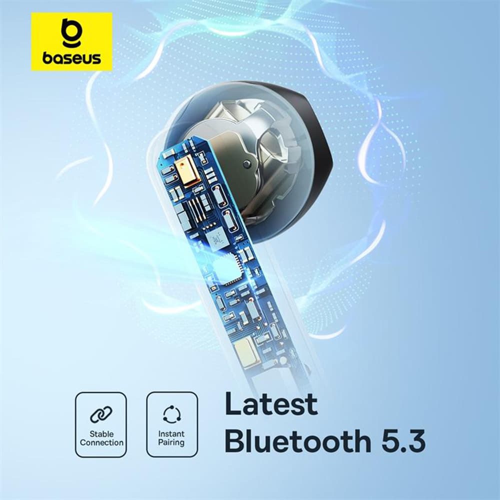 Baseus Bezdrátová sluchátka Bowie E16 Bluetooth 5.3 Modrá - náhled 5
