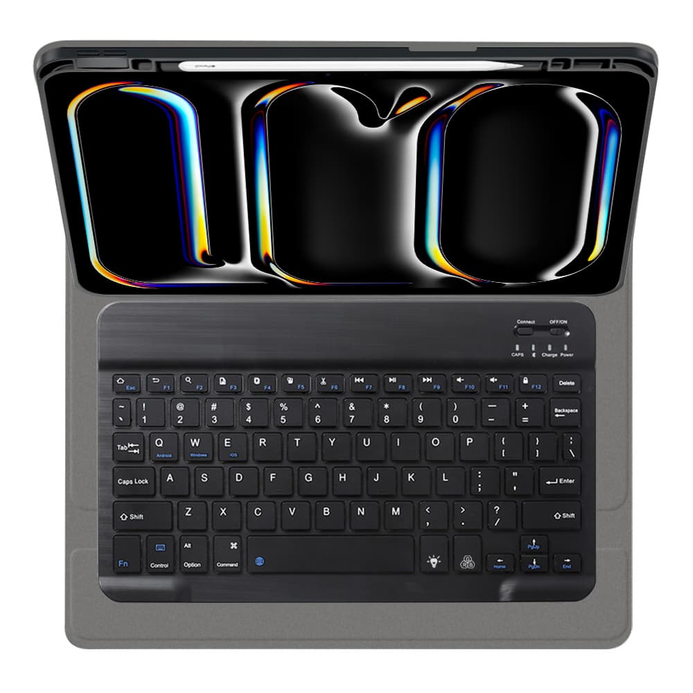 Techsuit CozyTab Pouzdro klávesnice iPad Pro 11 (2024) (2025) Černá - náhled 5