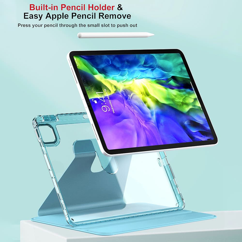 Techsuit Křišťálové Vidění iPad Pro 11 2024 2025 Černá - náhled 5