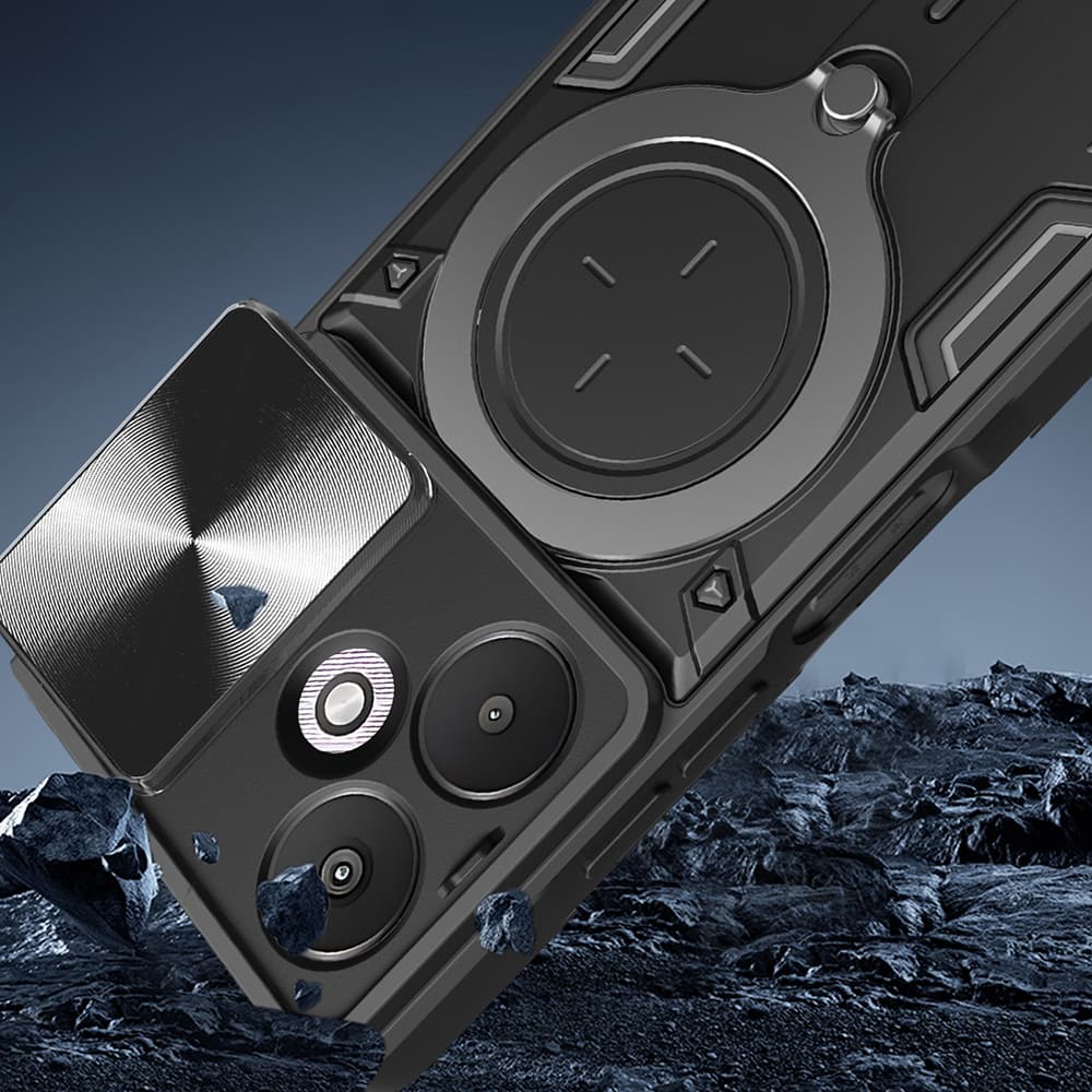 Techsuit CamGuard Pro Xiaomi Redmi 13C 5G Červený - náhled 5