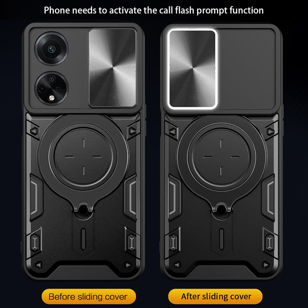 Techsuit CamGuard Pro Oppo A98 5G Černá - náhled 5