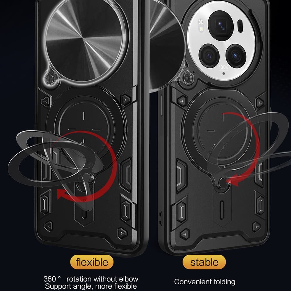Techsuit Ochrana kamery Pro Honor Magic6 Pro Černá - náhled 5