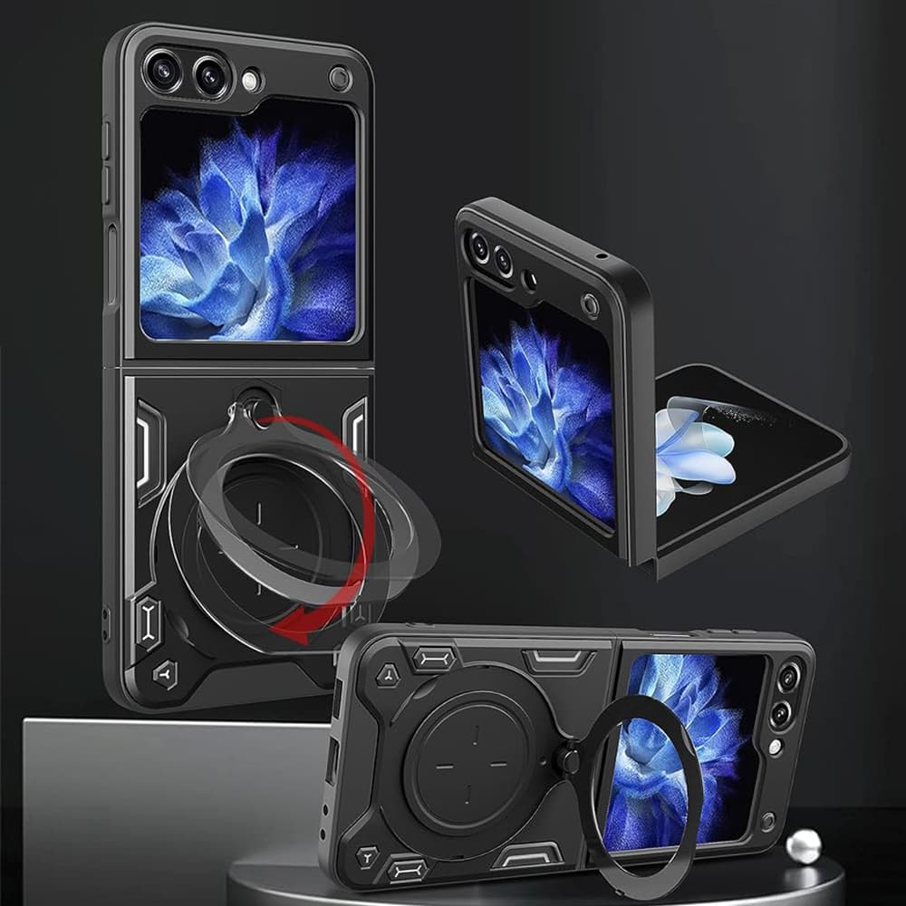 Techsuit CamGuard Pro Samsung Galaxy Z Flip6 Flip7 FE Černá - náhled 5