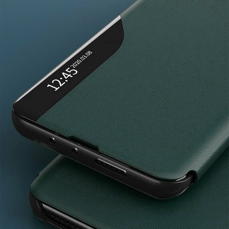 Techsuit eFold Series pouzdro Samsung Galaxy A32 4G Tmavě zelená - náhled 5