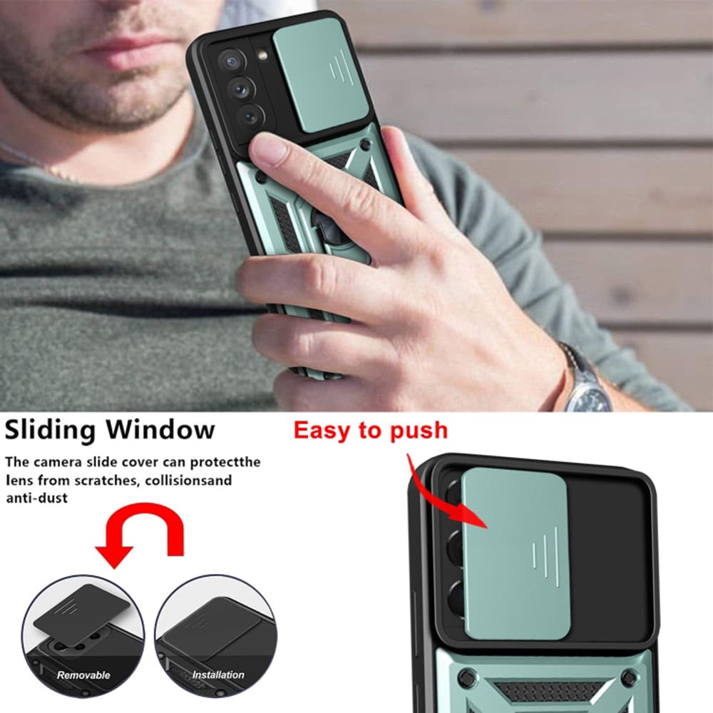 Techsuit CamShield Series Oppo Reno12 růžové zlato - náhled 5
