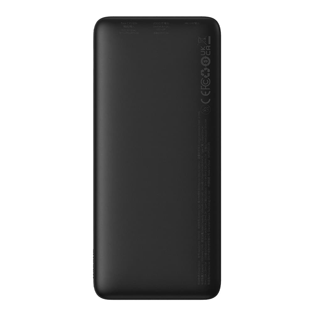 Baseus Power Bank Airpow 10000mAh 20W černá s kabelem TypeC - náhled 5
